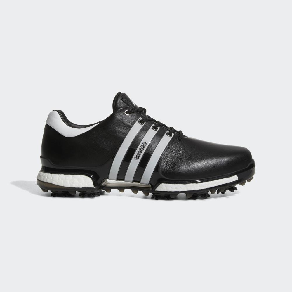 Pantofi Golf Adidas Tour 360 Boost 2.0 Barbati Romania - Negrii/Albi/Negrii Q44945